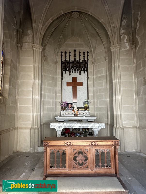 Sant Climent de Llobregat - Panteó de Maria dels Àngels Condeminas (Foto: Albert Esteves, 2025) Sant Climent de Llobregat - Panteó de Maria dels Àngels Condeminas