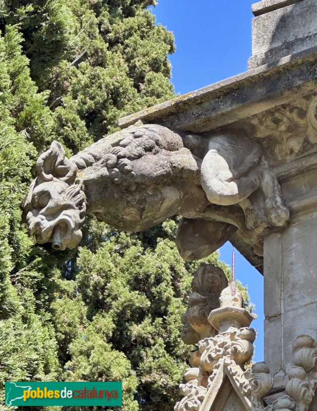 Sant Climent de Llobregat - Panteó de Maria dels Àngels Condeminas (Foto: Albert Esteves, 2025) Sant Climent de Llobregat - Panteó de Maria dels Àngels Condeminas