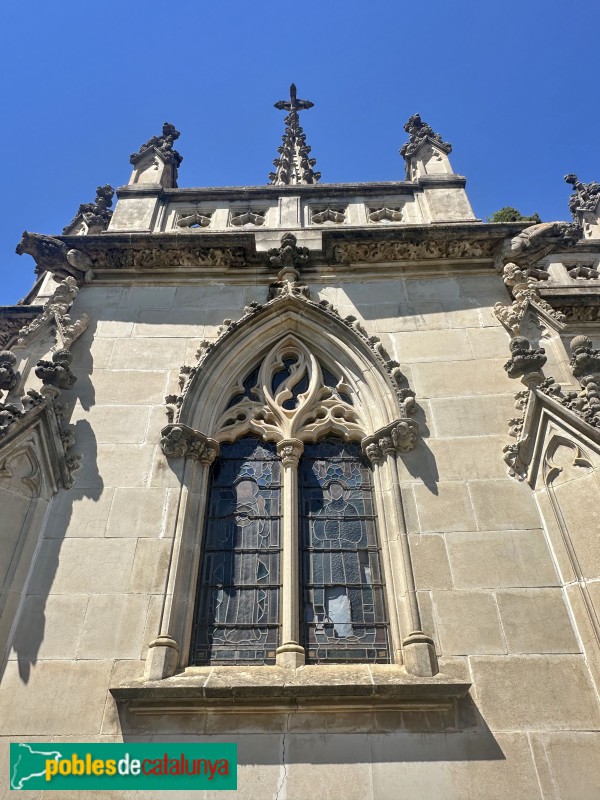 Sant Climent de Llobregat - Panteó de Maria dels Àngels Condeminas (Foto: Albert Esteves, 2025) Sant Climent de Llobregat - Panteó de Maria dels Àngels Condeminas