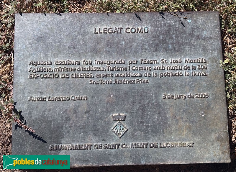 Sant Climent de Llobregat - Escultura Viva