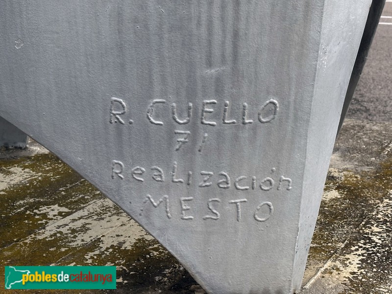 Collbató - Escultura <i>Impuls</i>