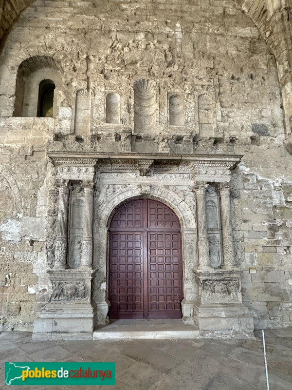 Lleida - Porta nova de Santa Maria l'Antiga