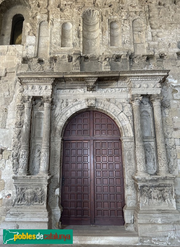 Lleida - Porta nova de Santa Maria l'Antiga