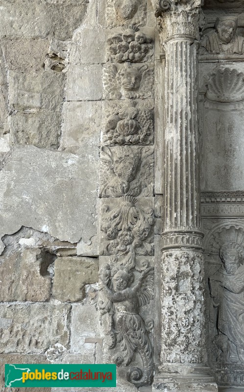 Lleida - Porta nova de Santa Maria l'Antiga
