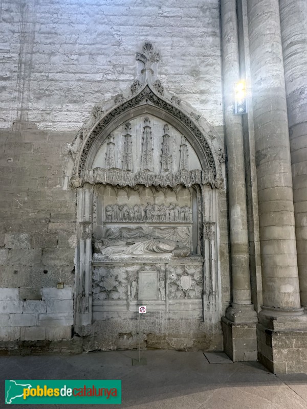 Lleida - Sepulcre de Berenguer de Barutell