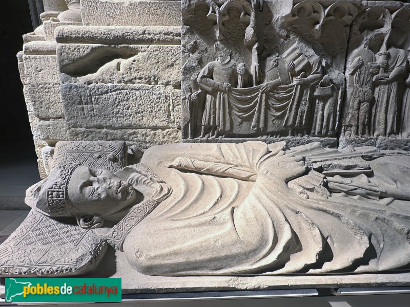 Lleida - Sepulcre del bisbe Ponç de Vilamur