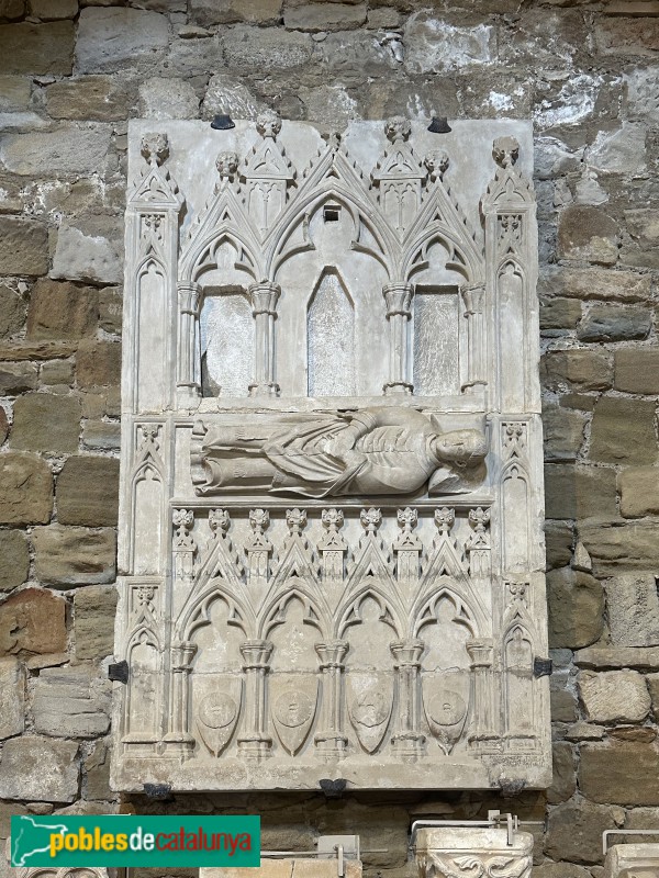 Lleida - Sepulcre de l'ardiaca Pere Moliner