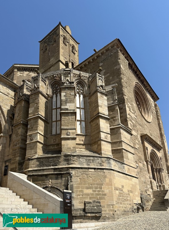 Lleida - Seu Vella. Capella dels Requesens, des de l'exterior