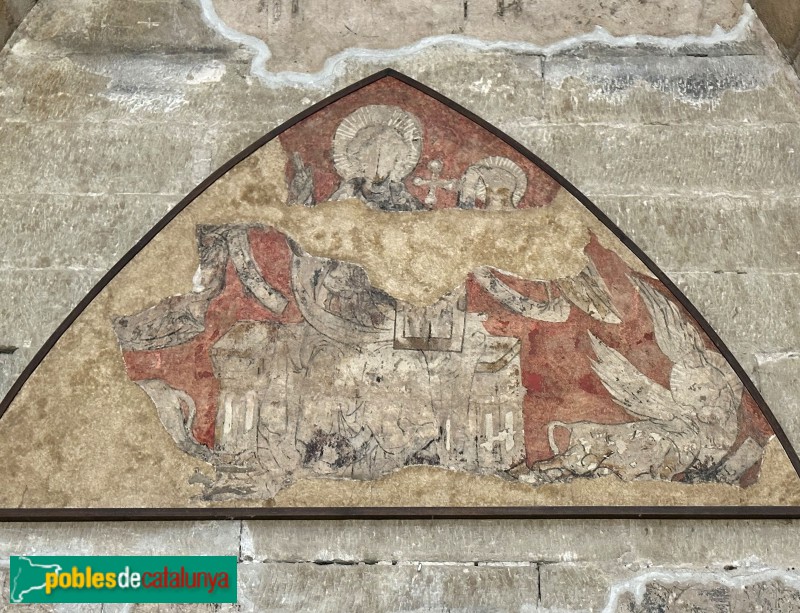 Lleida - Seu Vella. Pintures (Foto: Albert Esteves, 2025) Lleida - Seu Vella. Pintures