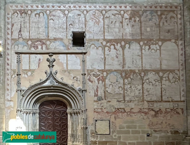 Lleida - Seu Vella. Pintures de l'absis (Foto: Albert Esteves, 2025) Lleida - Seu Vella. Pintures de l'absis