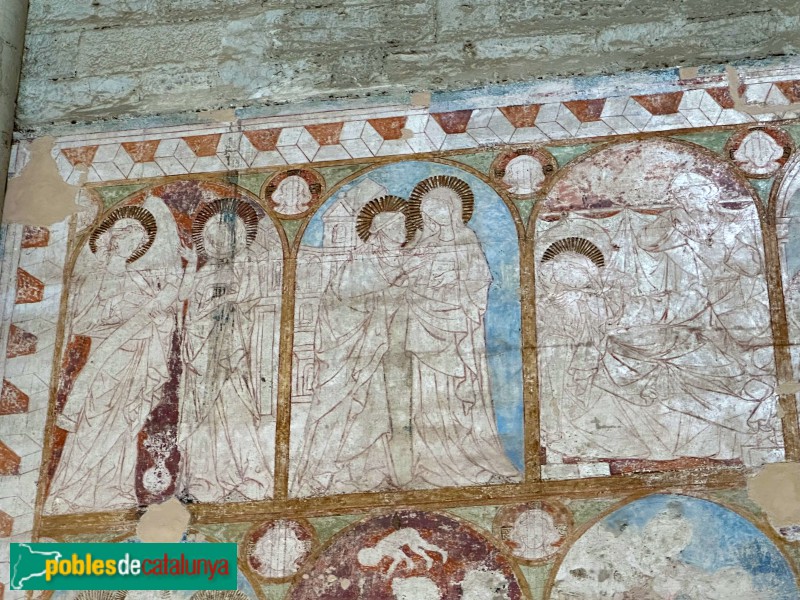 Lleida - Seu Vella. Pintures (Foto: Albert Esteves, 2025) Lleida - Seu Vella. Pintures