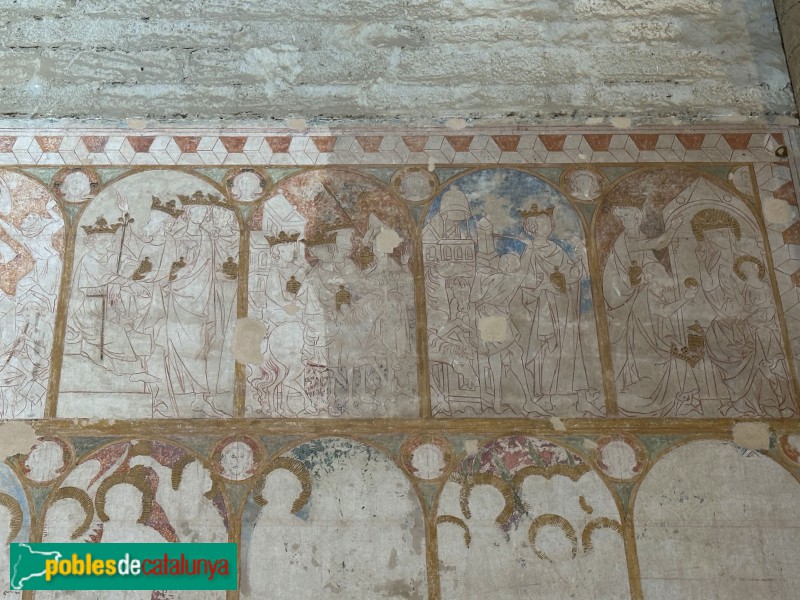 Lleida - Seu Vella. Pintures (Foto: Albert Esteves, 2025) Lleida - Seu Vella. Pintures