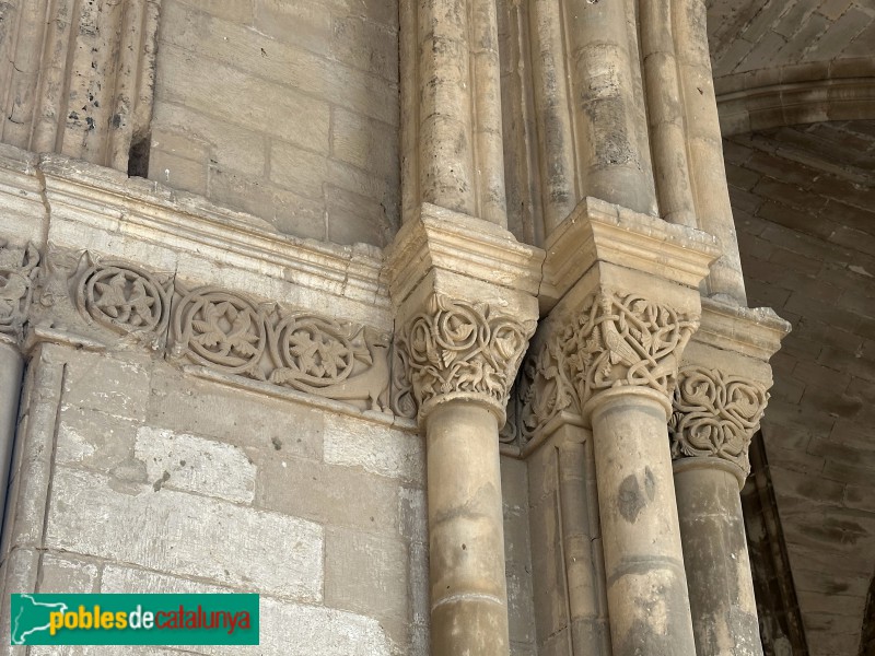 Lleida - Seu Vella. Capitells del claustre (Foto: Albert Esteves, 2025) Lleida - Seu Vella. Capitells del claustre