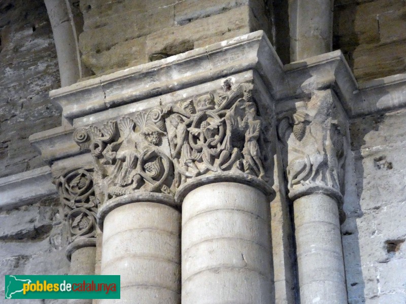 Lleida - Seu Vella. Capitells del claustre (Foto: Albert Esteves, 2025) Lleida - Seu Vella. Capitells del claustre