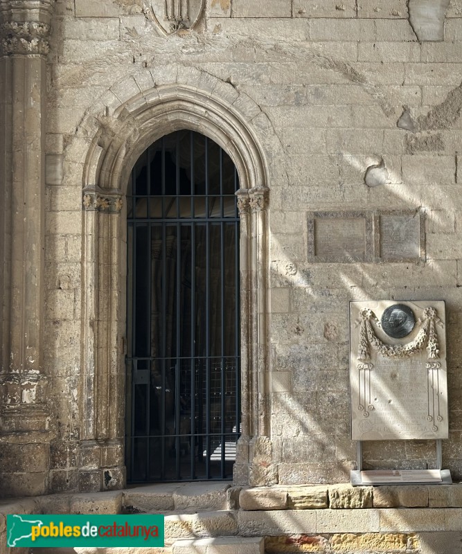 Lleida - Seu Vella. Porta del campanar