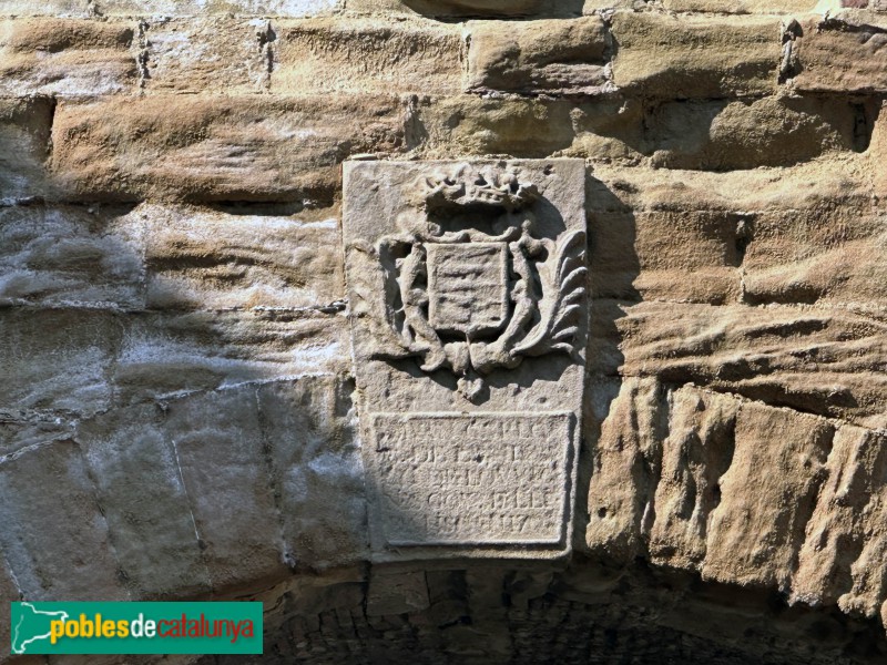 Lleida - La Suda. Porta del recinte de la Seu