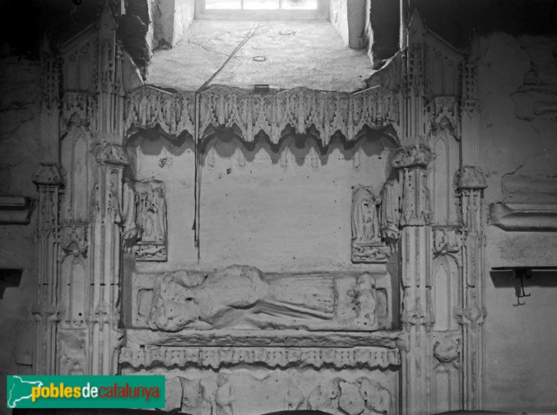 Lleida - Sepulcre de Berenguer de Gallart