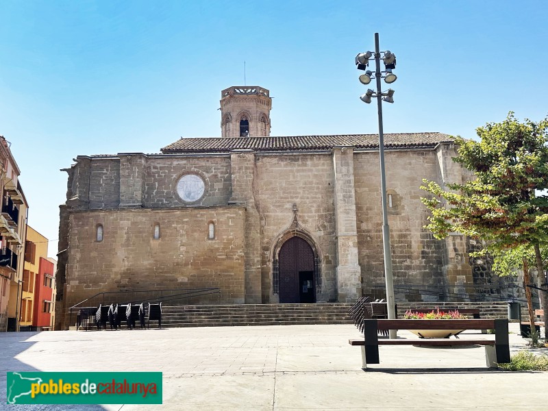 Lleida - Església de Sant Llorenç. Façana posterior (Foto: Albert Esteves, 2025) Lleida - Església de Sant Llorenç. Façana posterior