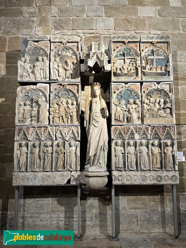 Lleida - Església de Sant Llorenç. Retaule de Santa Úrsula (Foto: Albert Esteves, 2025) Lleida - Església de Sant Llorenç. Retaule de Santa Úrsula
