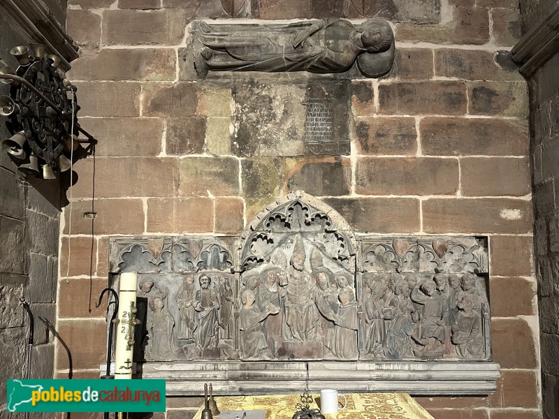 Lleida - Església de Sant Llorenç. Retaule de Sant Pere