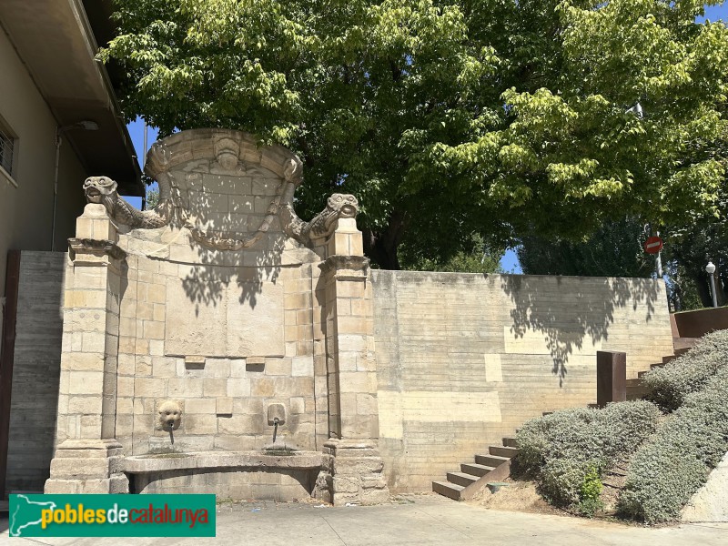 Lleida - Font dels Tritons