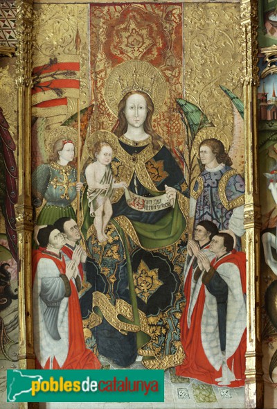 Lleida - Retaule de la Verge dels Paers