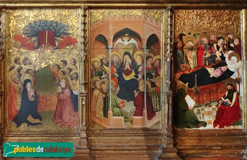 Lleida - Retaule de la Verge dels Paers