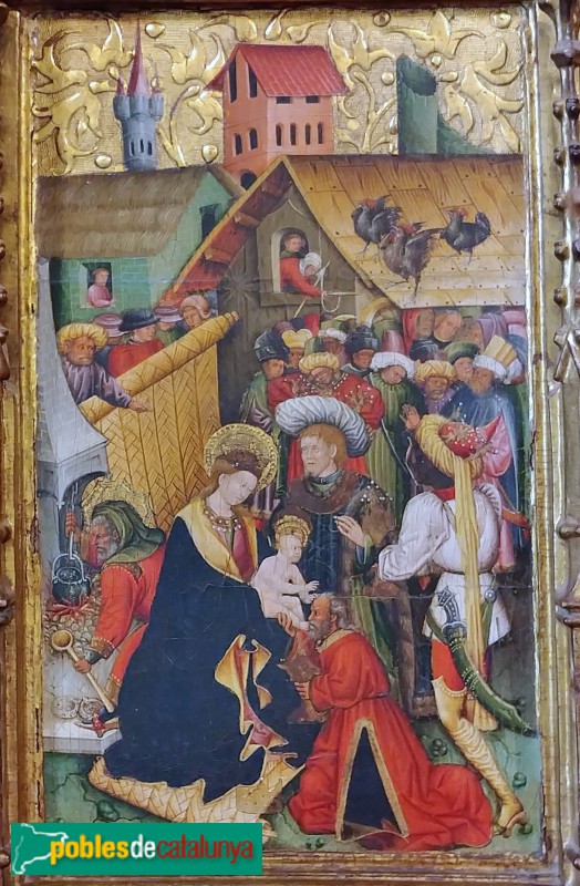 Lleida - Retaule de la Verge dels Paers. Epifania