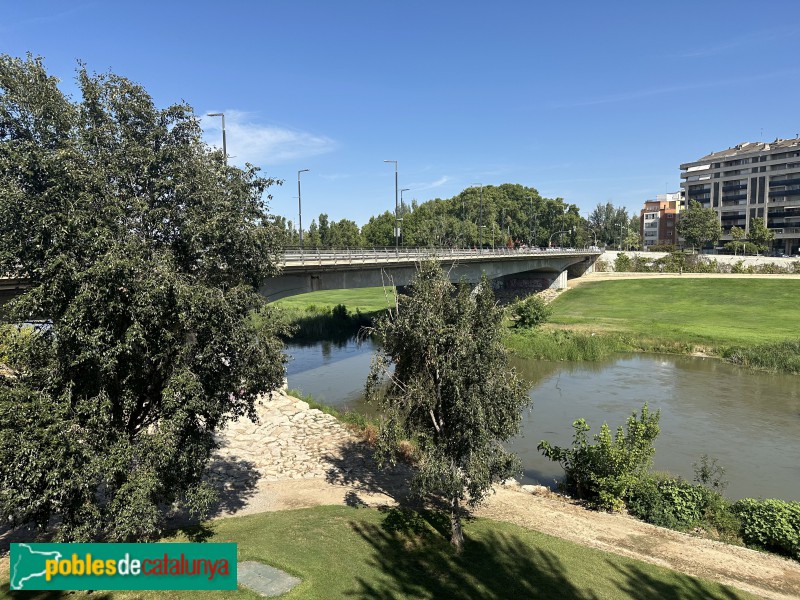 Lleida - El nou Pont Vell (Foto: Albert Esteves, 2025) Lleida - El nou Pont Vell