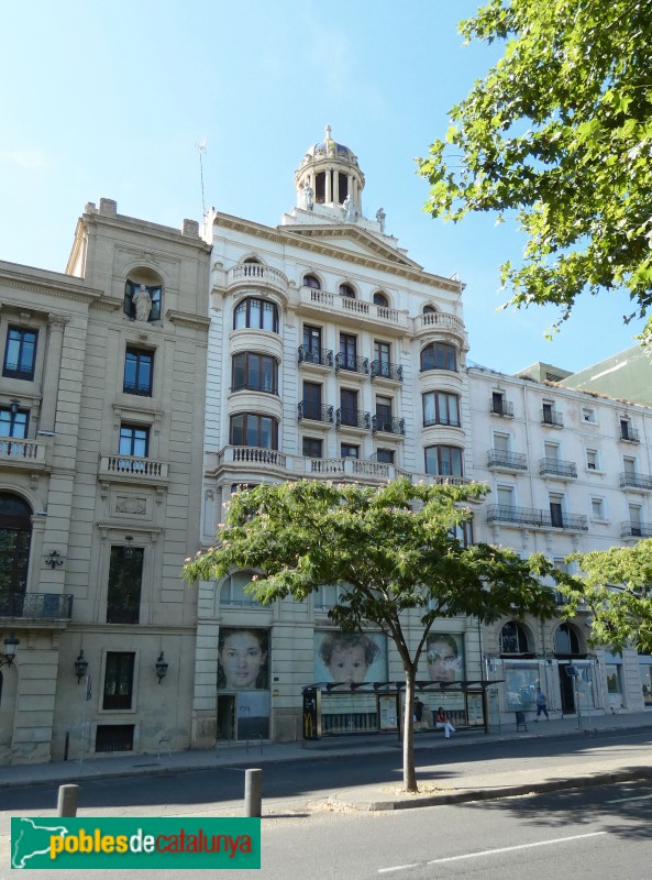 Lleida - Antiga Banca Llorens. Façana Av. Blondel (Foto: Albert Esteves, 2025) Lleida - Antiga Banca Llorens. Façana Av. Blondel