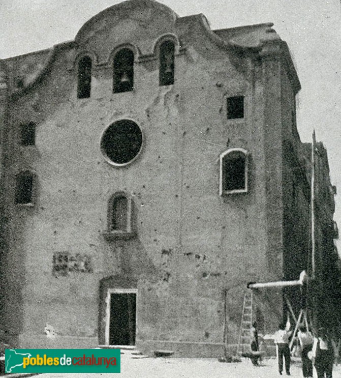 Lleida - Convent de Santa Maria de Jesús (Foto: <i>Historia de la seráfica provincia de Cataluña</i>) Lleida - Convent de Santa Maria de Jesús