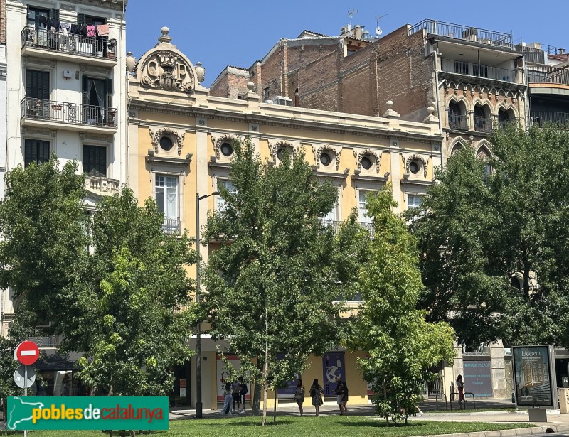 Lleida - Casino Principal. Façana Av. Blondel