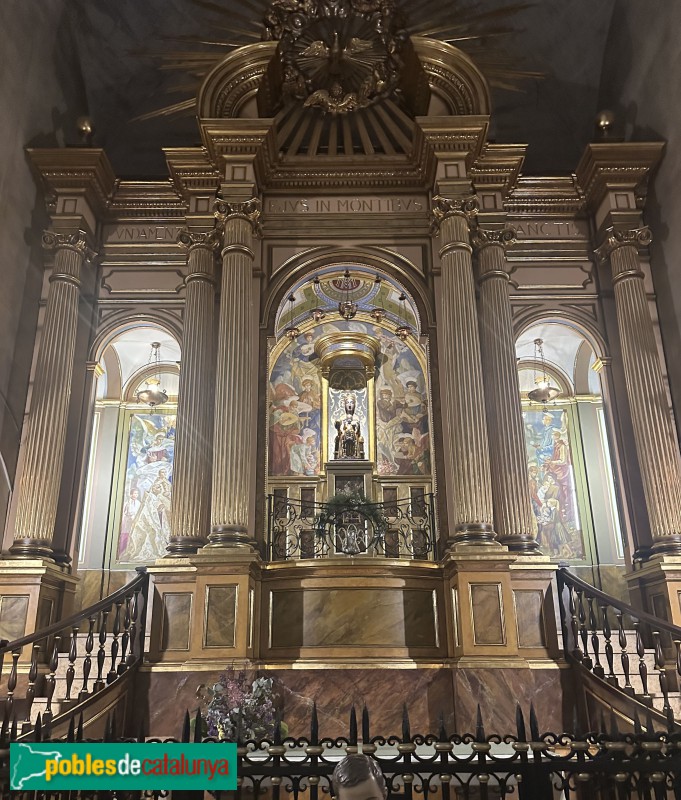 Lleida - Seu Nova. Capella de la M.D. de Montserrat (Foto: Albert Esteves, 2025) Lleida - Seu Nova. Capella de la M.D. de Montserrat