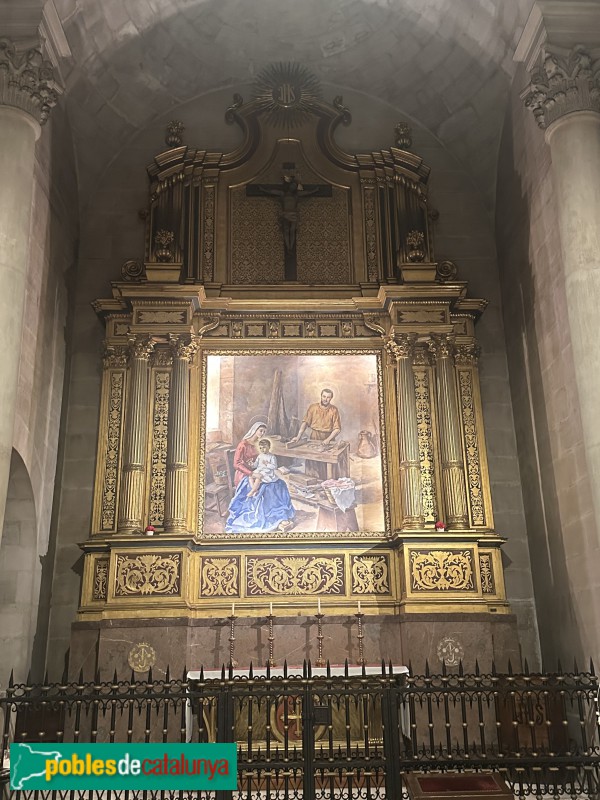 Lleida - Seu Nova. Capella de la Sagrada Família (Foto: Albert Esteves, 2025) Lleida - Seu Nova. Capella de la Sagrada Família