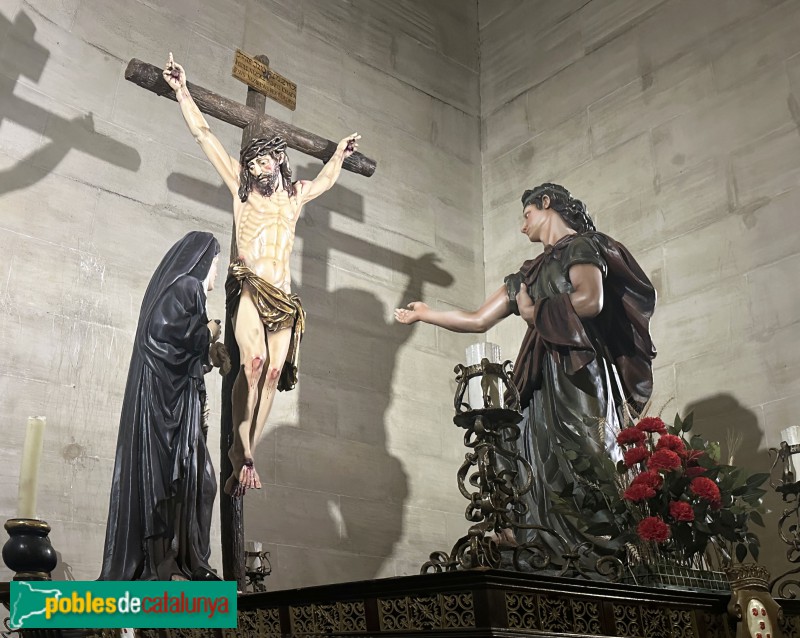 Lleida - Seu Nova. Pas precessional. Calvari (Foto: Albert Esteves, 2025) Lleida - Seu Nova. Pas precessional. Calvari