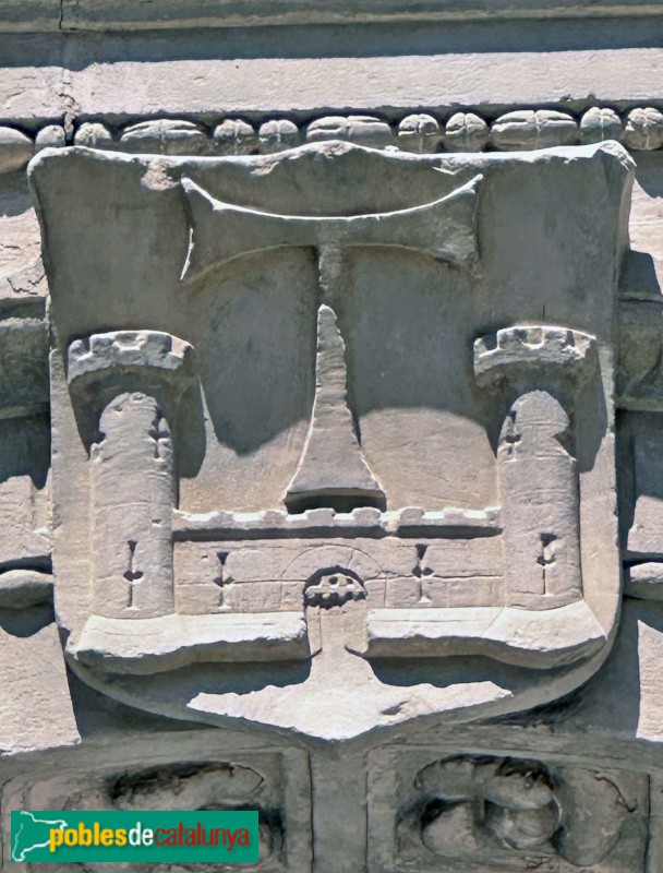 Lleida - Portada de l'església de la Sang