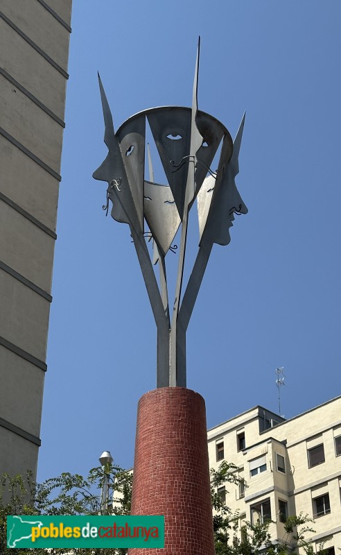Lleida - Monument als Gegants