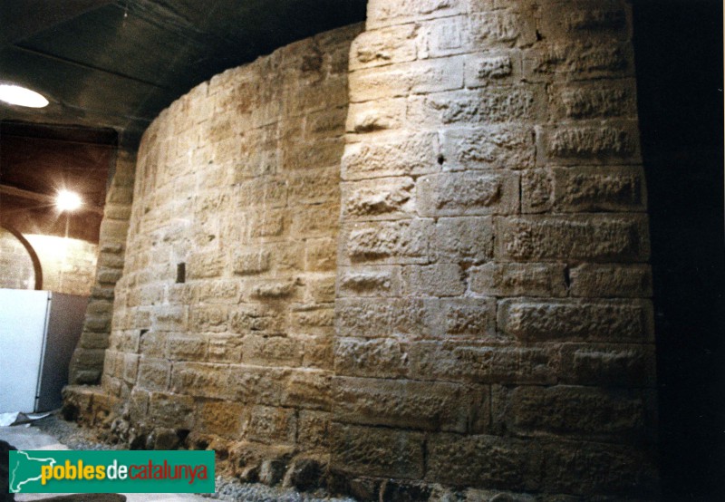 Lleida - Absis de l'església de Sant Joan.  Absis de l'església romànica