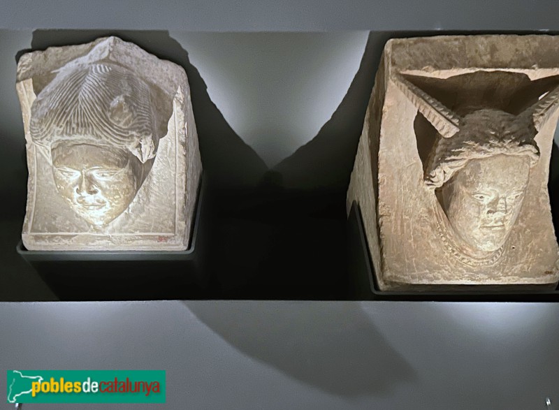 Museu de Lleida - Mènsula de l'església romànica de Sant Joan