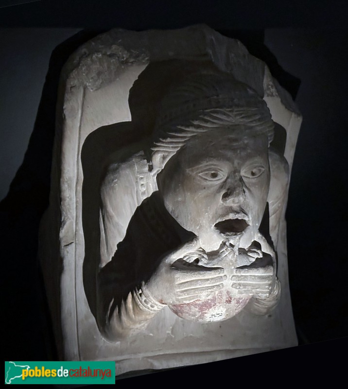 Museu de Lleida - Mènsula de l'església romànica de Sant Joan