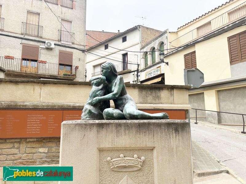Linyola - Monument en memòria dels morts a la Guerra Civil