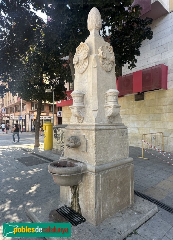 Lleida - Font de Sant Francesc