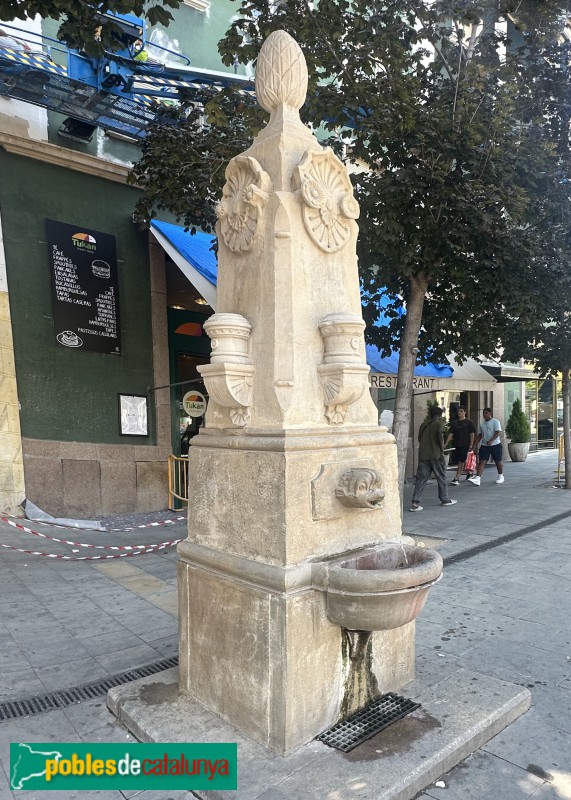 Lleida - Font de Sant Francesc