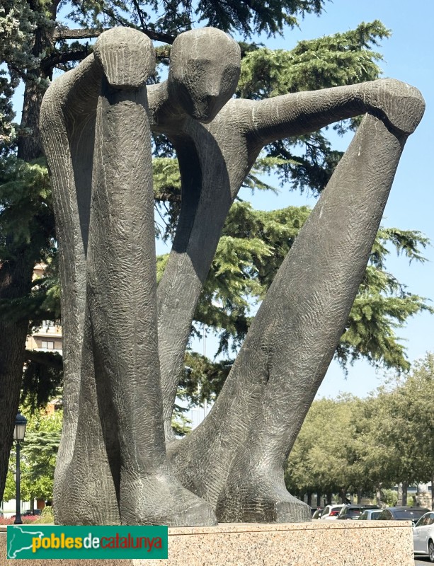 Lleida - Escultura <i>Home</i>