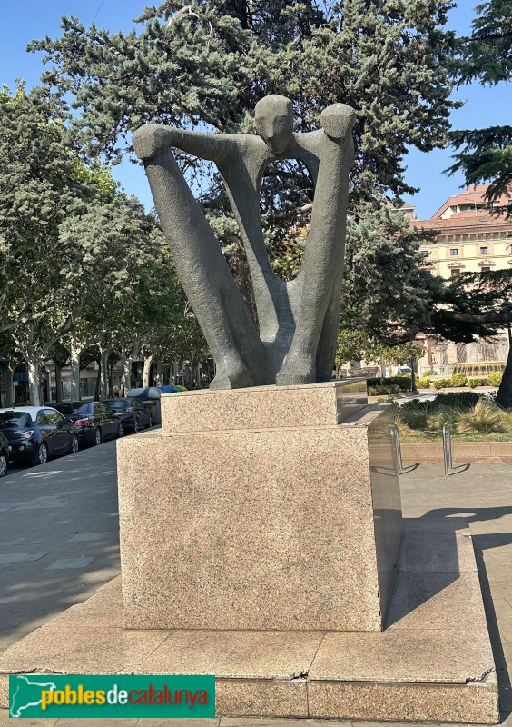 Lleida - Escultura <i>Home</i>