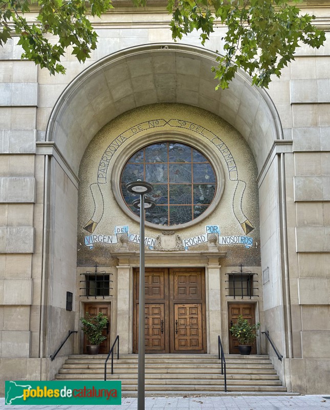 Lleida - Església del Carme (Foto: Albert Esteves, 2025) Lleida - Església del Carme