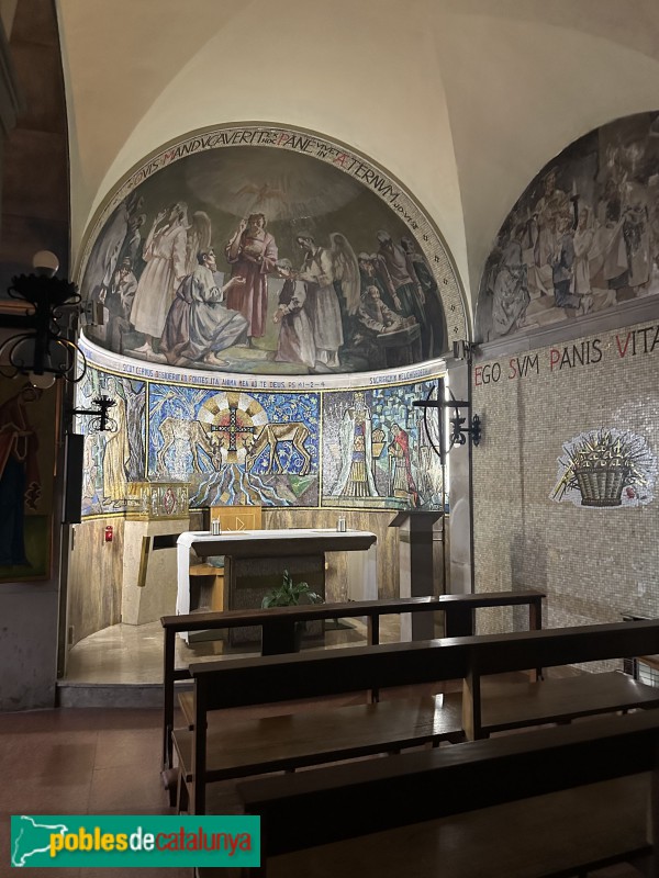 Lleida - Església del Carme. Capella del Santíssim (Foto: Albert Esteves, 2025) Lleida - Església del Carme. Capella del Santíssim