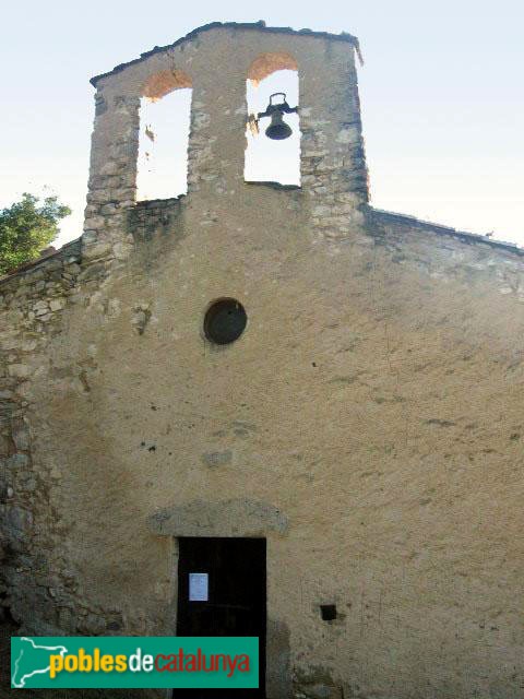 Lles - Església de Santa Llúcia de Coborriu de la Llosa