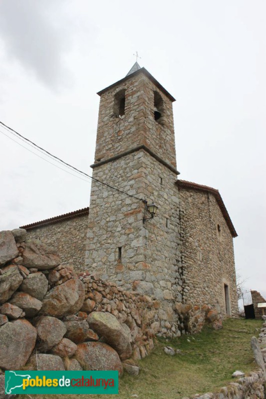 Lles - Església de Sant Sebastià de Viliella