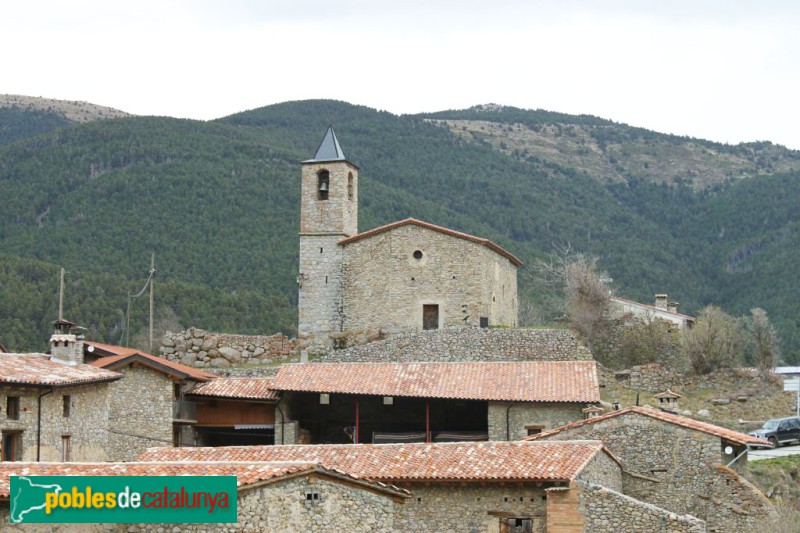 Lles - Església de Sant Sebastià de Viliella